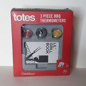 🤩10/$10 Totes 3 piece barbecue thermometers